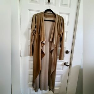 Boohoo Velvet Duster